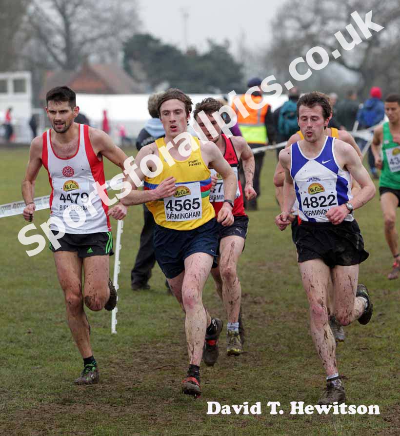 4565 Ross Floyd (North East) during the McCain World Cross Country Trials and Inter Counties, Cofton Park, Birmingham.